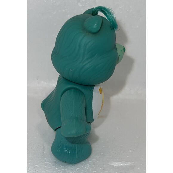 Vintage '80s WISH BEAR poseable Action Figure 3” And Plastic Case CAREBEARS - Picture 5 of 8